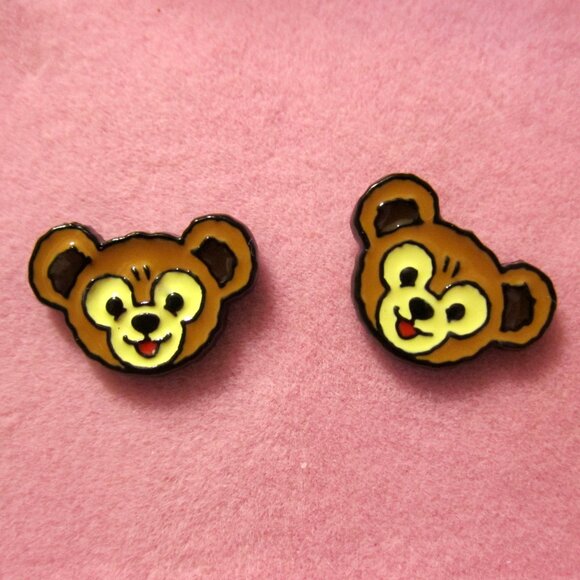 Duffy Bear Earrings~Hypoallergenic - Picture 4 of 4